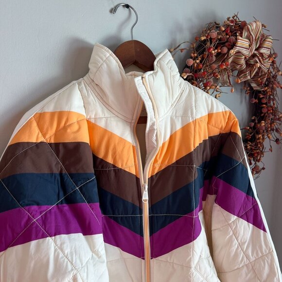 Free People Movement x HATCH Packable Puffer Jacket Small Oversized Retro - Picture 3 of 12